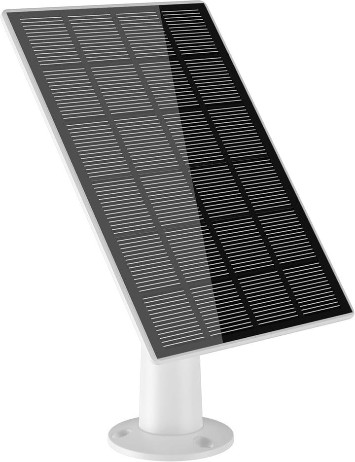 WUUK Zertifiziertes Solarpanel, Kompatibel 2K Überwachungskamera Aussen,Kontinuierliche Leistung Lie