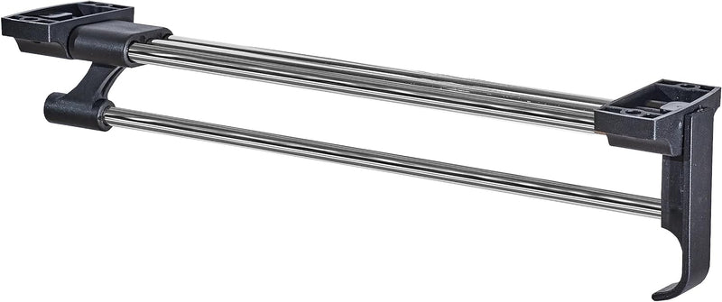 Kleiderbügelhalter Ausziehbar 50 cm Kleiderbügelauszug Ausziehbar Hosenhalter für Kleiderschrank Kle