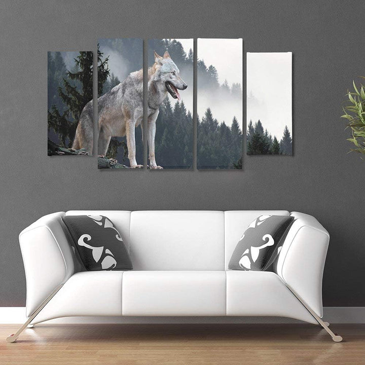 Feeby. Wandbild - 5 Teile - Deko Bilder, gedrucktes Bild, Deco Panel, Foto, Kunstdrucke, 5-Teilig, T