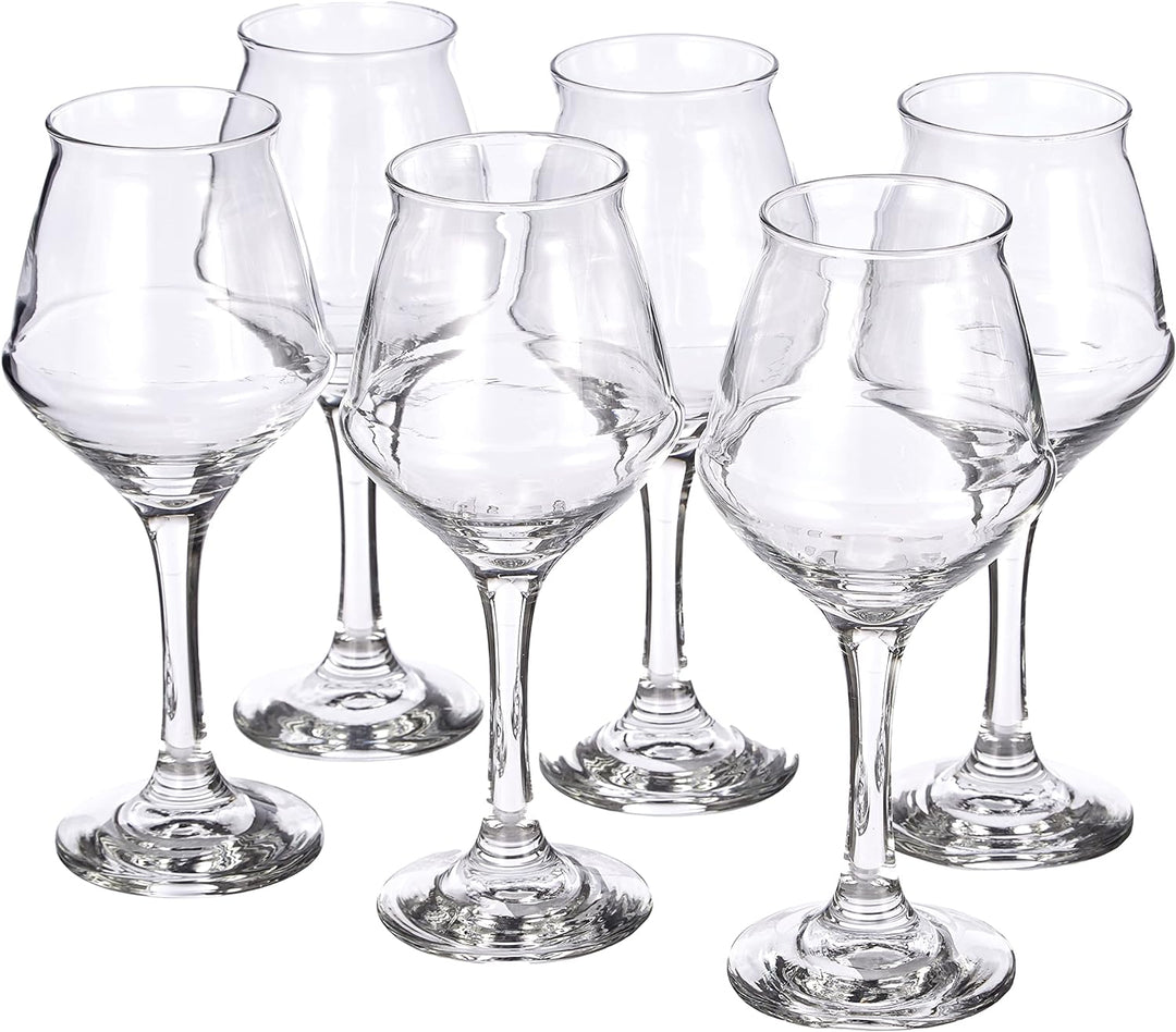 BORGONOVO Calici Birra Packung mit 6 Glasbechern für Sommelierbier cl40, Material, Multicolor, 6 Stü