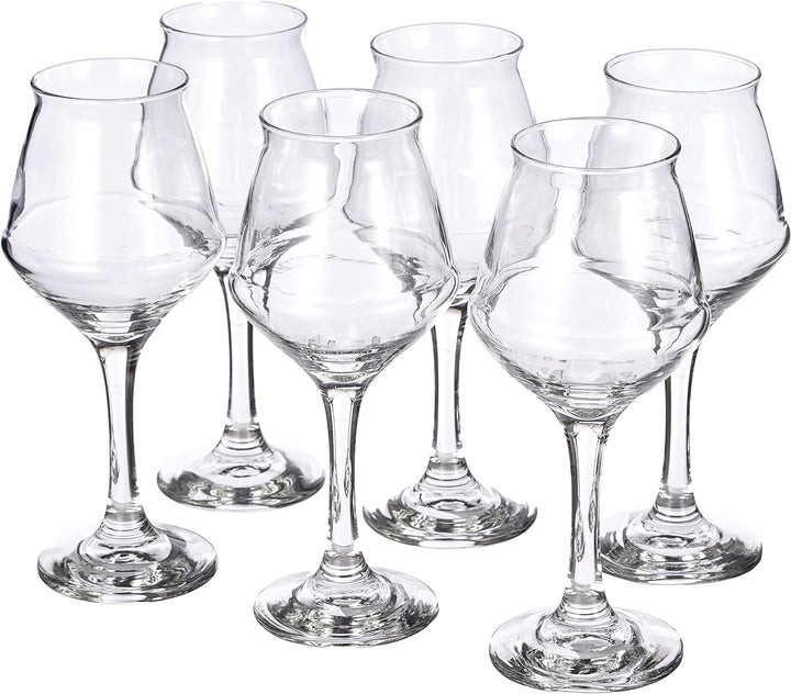 BORGONOVO Calici Birra Packung mit 6 Glasbechern für Sommelierbier cl40, Material, Multicolor, 6 Stü