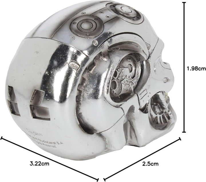 Terminator Nemesis Now, T Box, 18 cm, Silber, Kunstharz, Einheitsgrösse