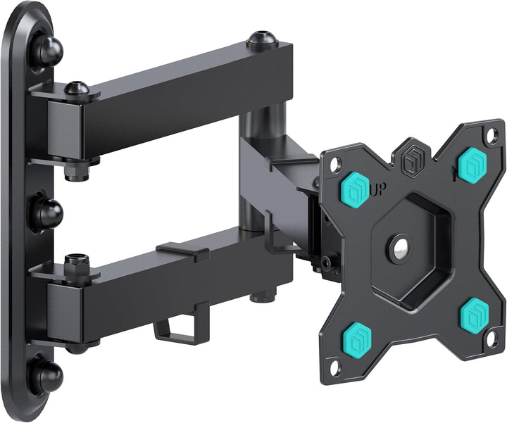 ONKRON Monitor Wandhalter schwenkbar & neigbar für 10-32 Zoll TV Wandhalterung, Flach&Curved Bildsch