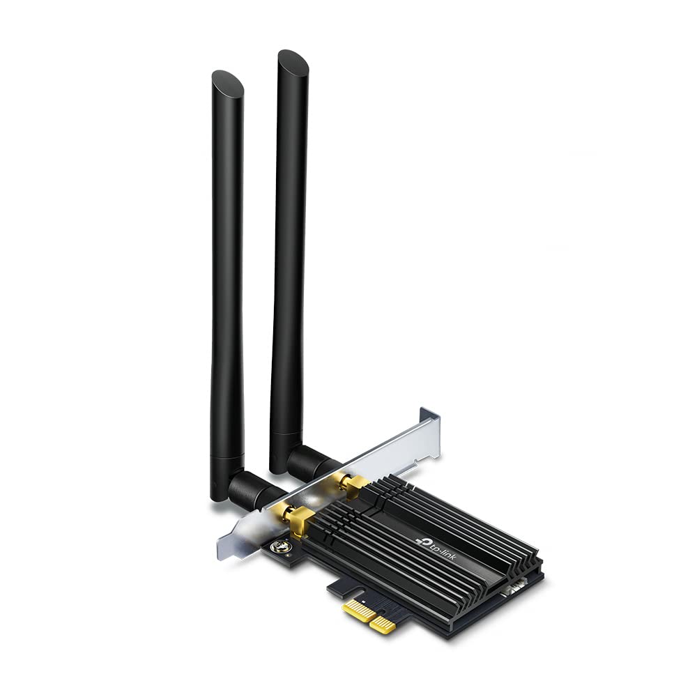 TP-Link Archer TX50E AX3000 WiFi 6 PCIe-Adapter mit Bluetooth 5.0 (Zwei Multi-Richtantennen, Intel W
