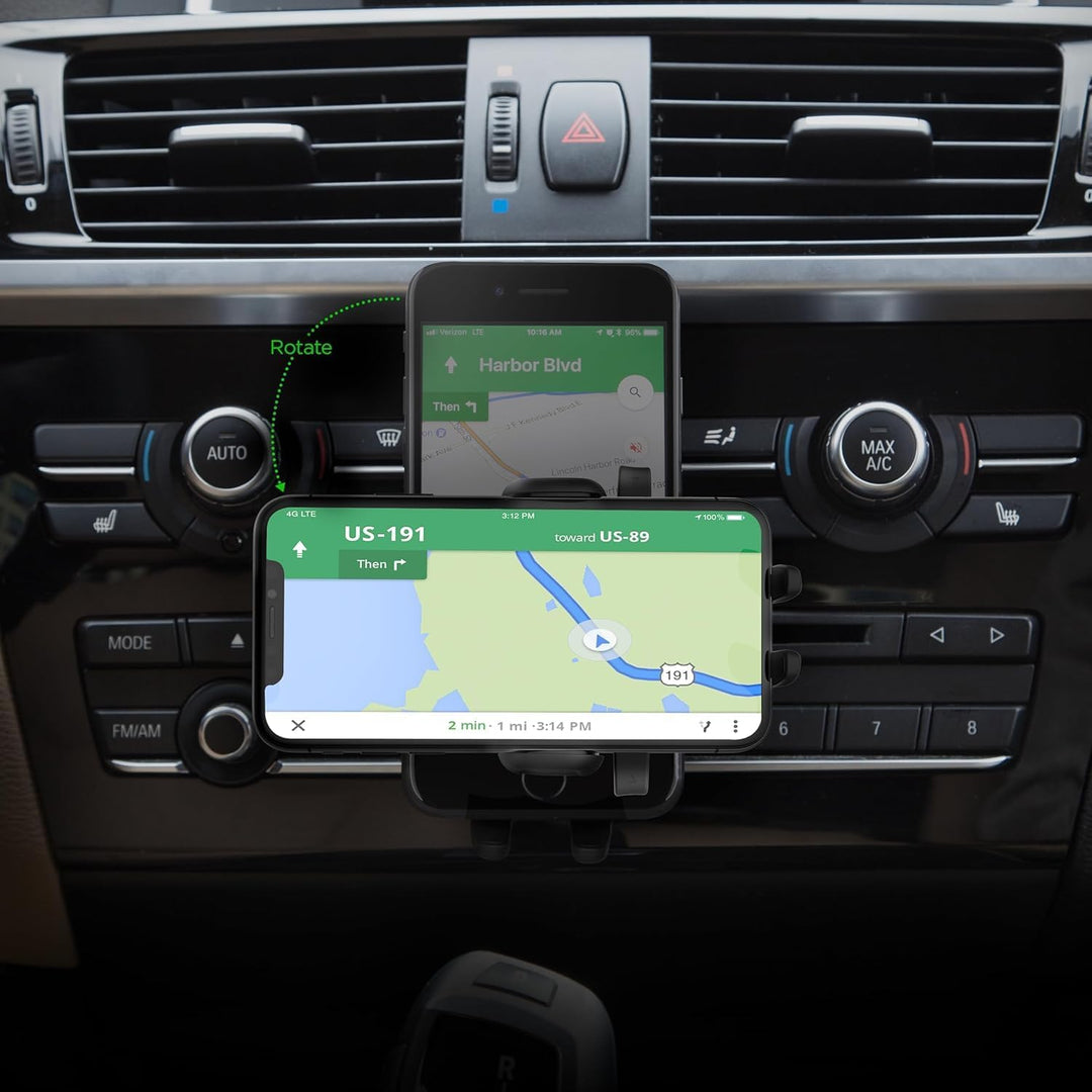iOttie Easy One Touch 5 CD Slot Mount - Universal KFZ Handyhalterung für iPhone, Google, Samsung, Mo