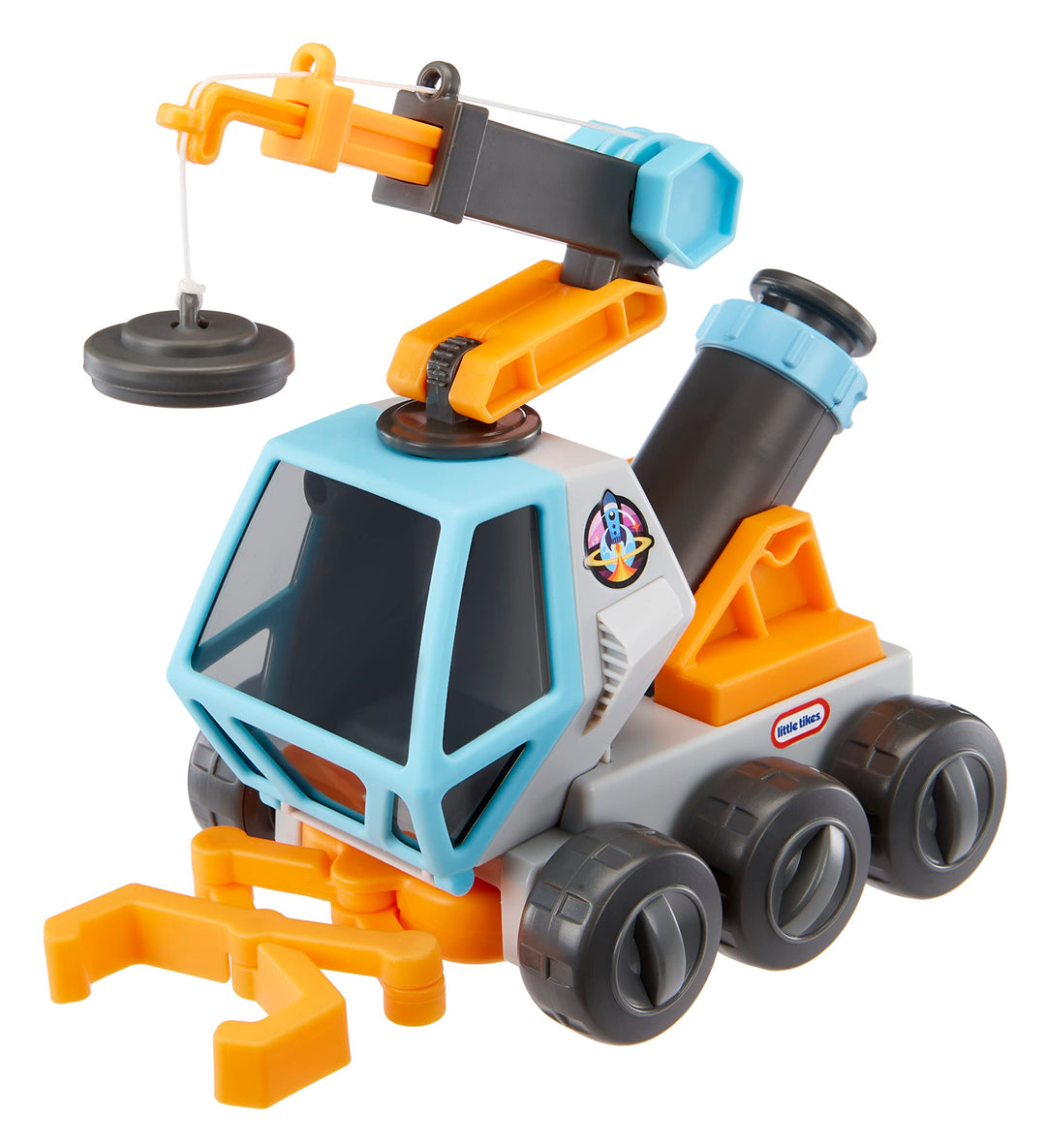 Little Tikes Big Adventures Space Rover STEM Spielzeug- besteht aus einem Fahrzeug mit Mikroskop, Ma