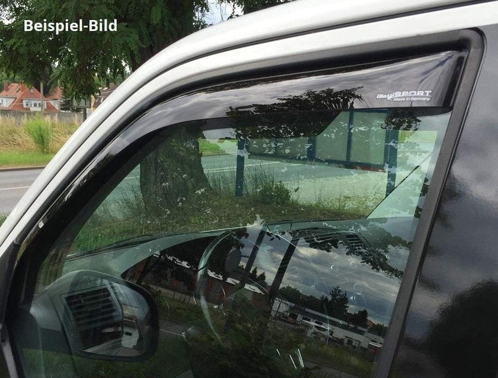 CLIMAIR Windabweiser Regenabweiser für VW T5 T6 mit ABE schwarz (1 Paar)