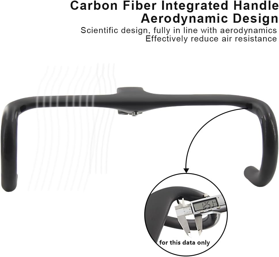 RXL SL 1-1/8" rennrad lenker drop bar integriert rennradlenker internes Routing fahrradlenker carbon