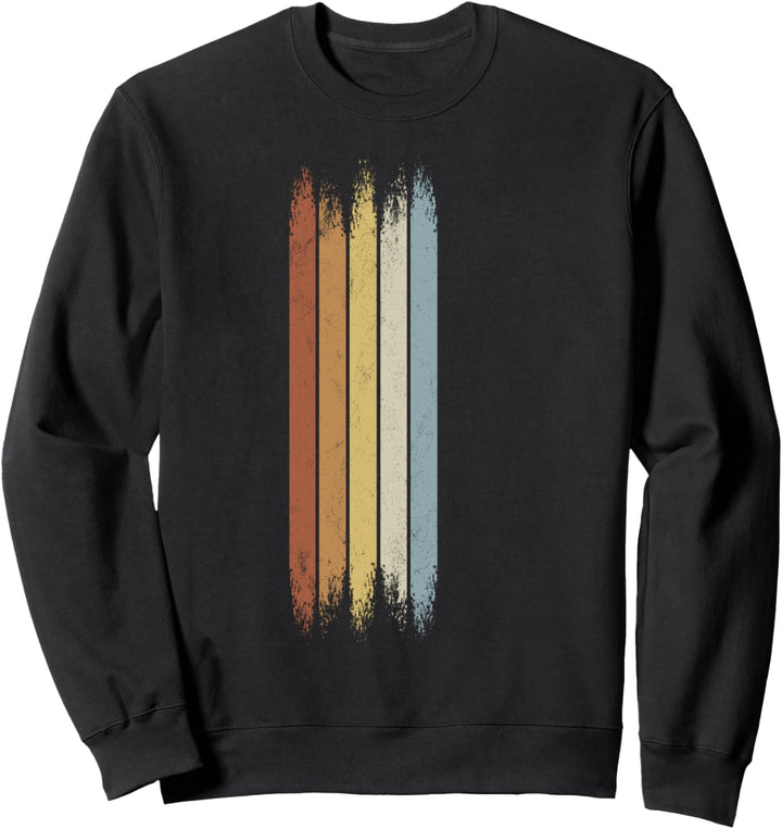 Oldschool Vintage Style Streifen | Retro Sweatshirt