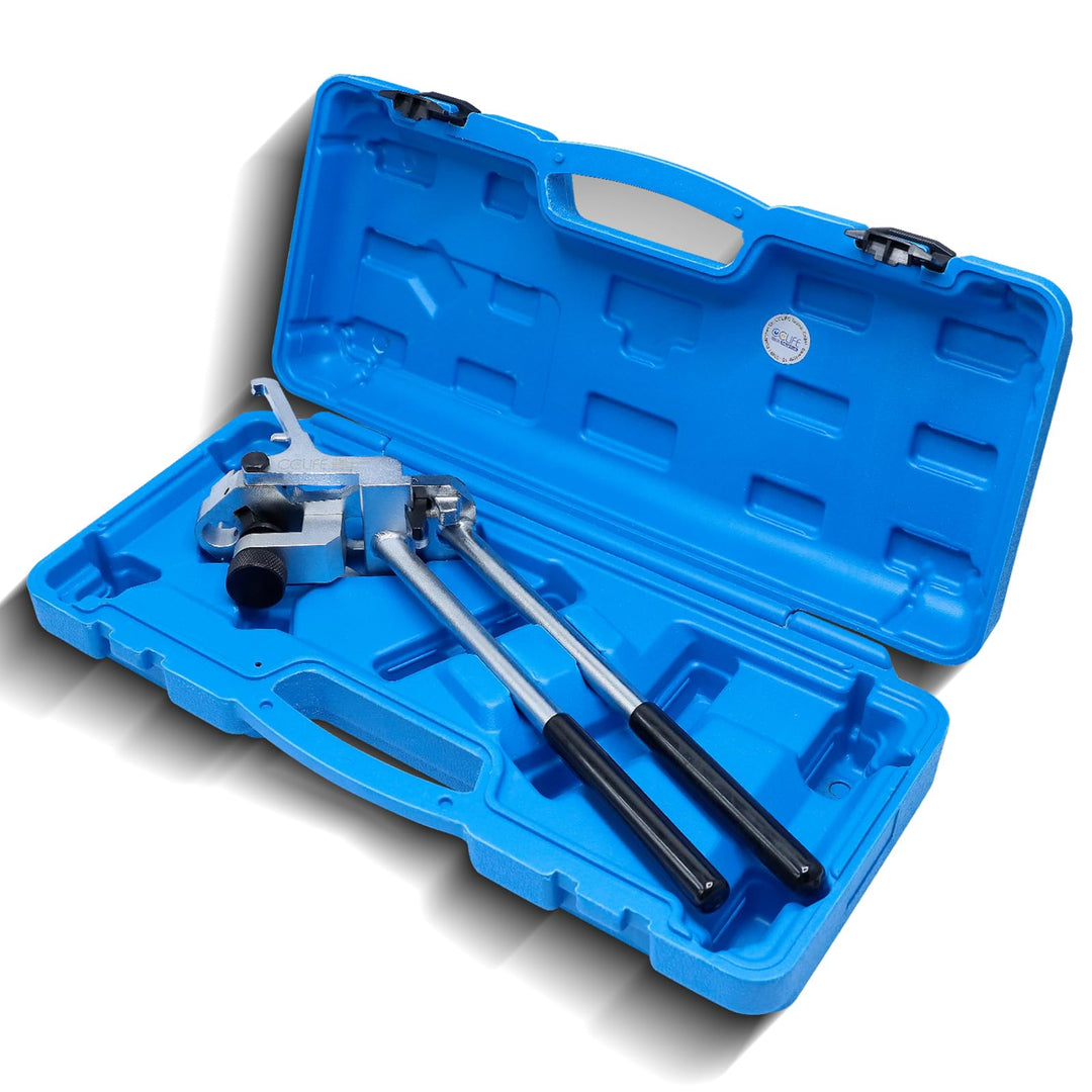 CCLIFE Ventilfederspanner Ventilfeder Spanner Satz Ventil Montage Kompressor Kit Werkzeug Kompatibel