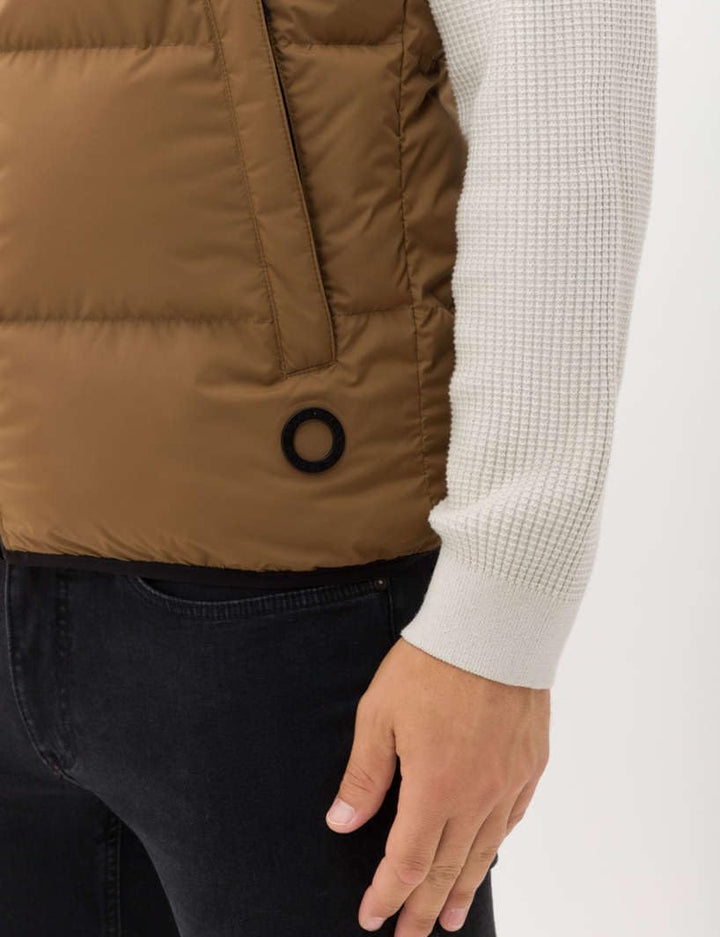BRAX Herren Style Dino Light Touch Modernem Styling Steppweste