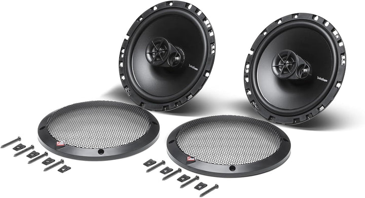 Rockford Fosgate R165X3 Prime 6.5" Full-Range 3-Way Coaxial Speaker (Pair), black 6.5-Inch, 6.5-Inch