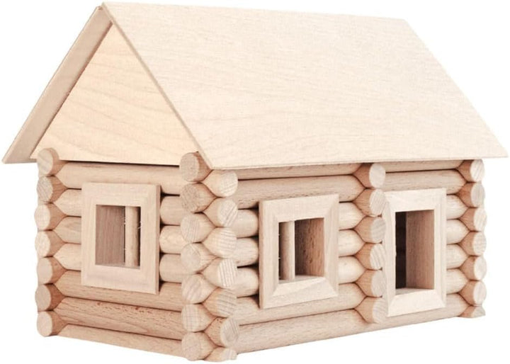 Walachia Vario XL Holzbausteine Holz Baukasten Modellbau Set 184 Teile