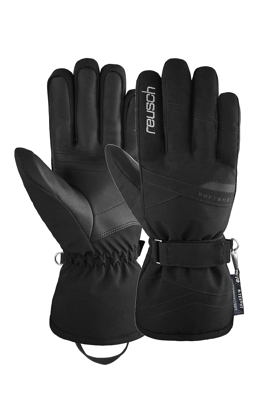 Reusch Damen Fingerhandschuhe Hellen R-TEX XT 7702 Black / Silver 8.5, 7702 Black / Silver 8.5
