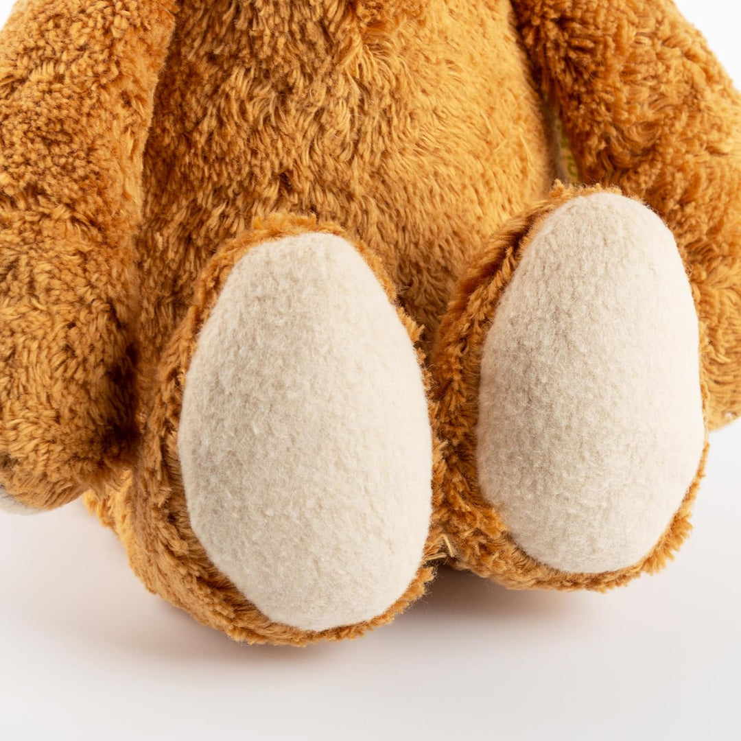 SIGIKID 39521 Kuscheltier Bär Green Mädchen und Jungen Babyspielzeug empfohlen ab Geburt braun Bär/B