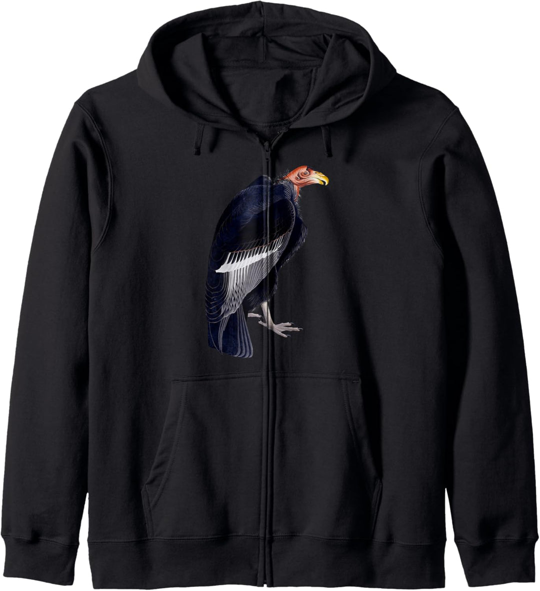 Truthahngeier Vintage Illustration Kapuzenjacke