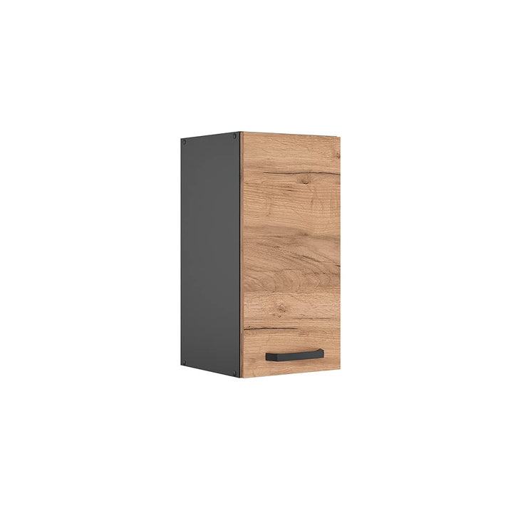Vicco Hängeschrank R-Line, hängender Küchenschrank, Goldkraft Eiche/Anthrazit, 30 cm Goldkraft Eiche