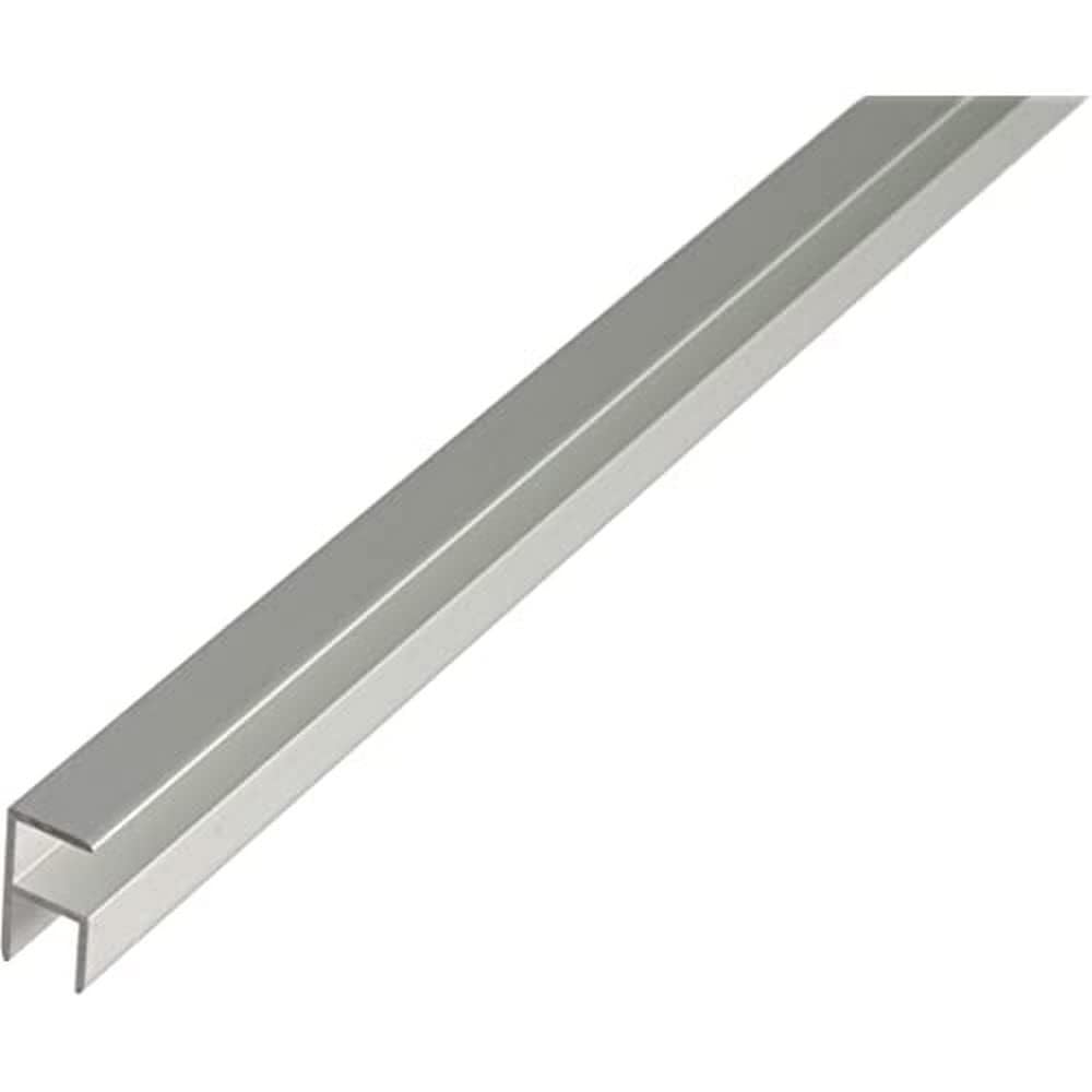 Alberts 030203 Eckprofil | selbstklemmend | Aluminium, silberfarbig eloxiert | 1000 x 10,9 x 20 mm 1