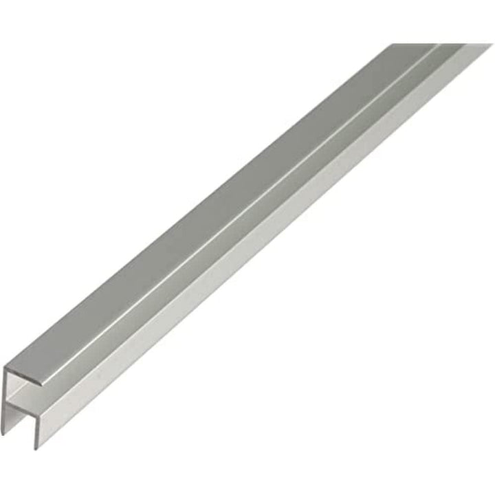 Alberts 030203 Eckprofil | selbstklemmend | Aluminium, silberfarbig eloxiert | 1000 x 10,9 x 20 mm 1