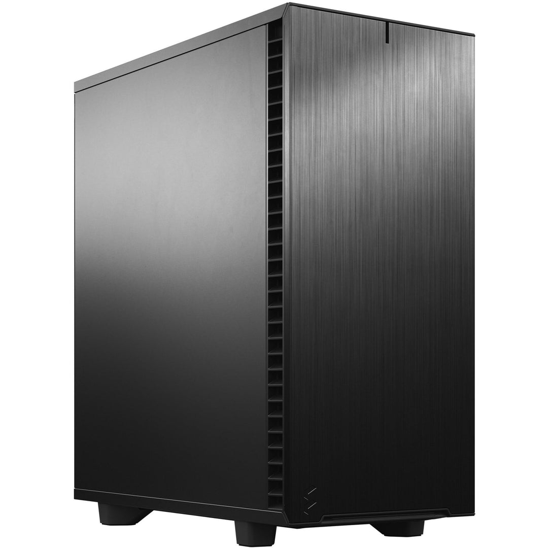 Fractal Design Define 7 Compact Black, kompaktes ATX PC Gehäuse aus Aluminium/Stahl, gedämmt für Sil