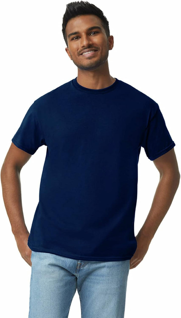 Gildan Unisex T-shirt aus Schwerer Baumwolle Mehrfarbig ,Stil G5000 T-Shirt XXL Marineblau (10er-pac