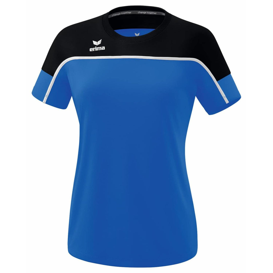 Erima Change by T-Shirt Damen Damen 36 New Royal/Schwarz/Weiss, 36 New Royal/Schwarz/Weiss