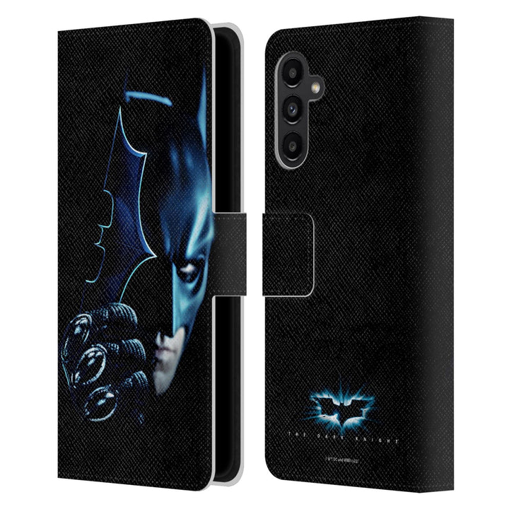 Head Case Designs Offizielle The Dark Knight Batman Batarang Wichtige Kunst Leder-Wallet-Hülle Kompa