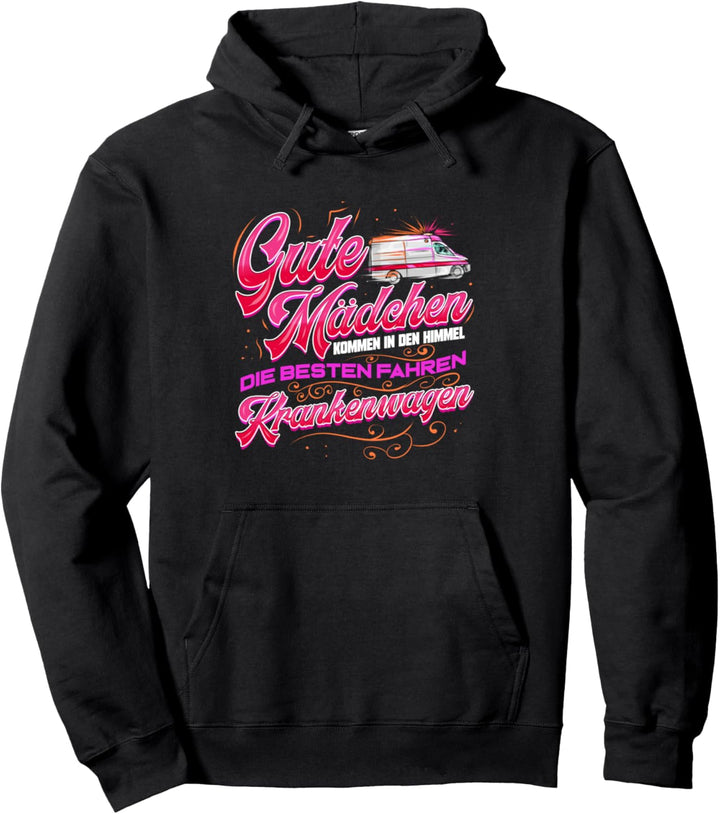 Sanitäterin Krankenwagen Mädchen Rettungshelferin Geschenk Pullover Hoodie