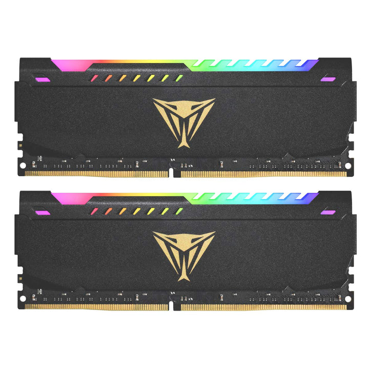 Patriot Viper Steel RGB DDR4 32GB (2 x 16GB) 3200MHz CL18 Gaming Arbeitsspeicher Kit 32GB (2x16GB) 3