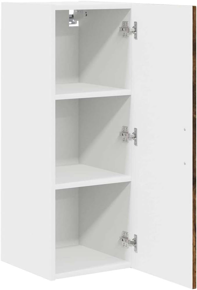 vidaXL Geschirrspülerfront Kalmar 2 pcs Geräucherte Eiche, Eleganter moderner Küchenregal, grosser S