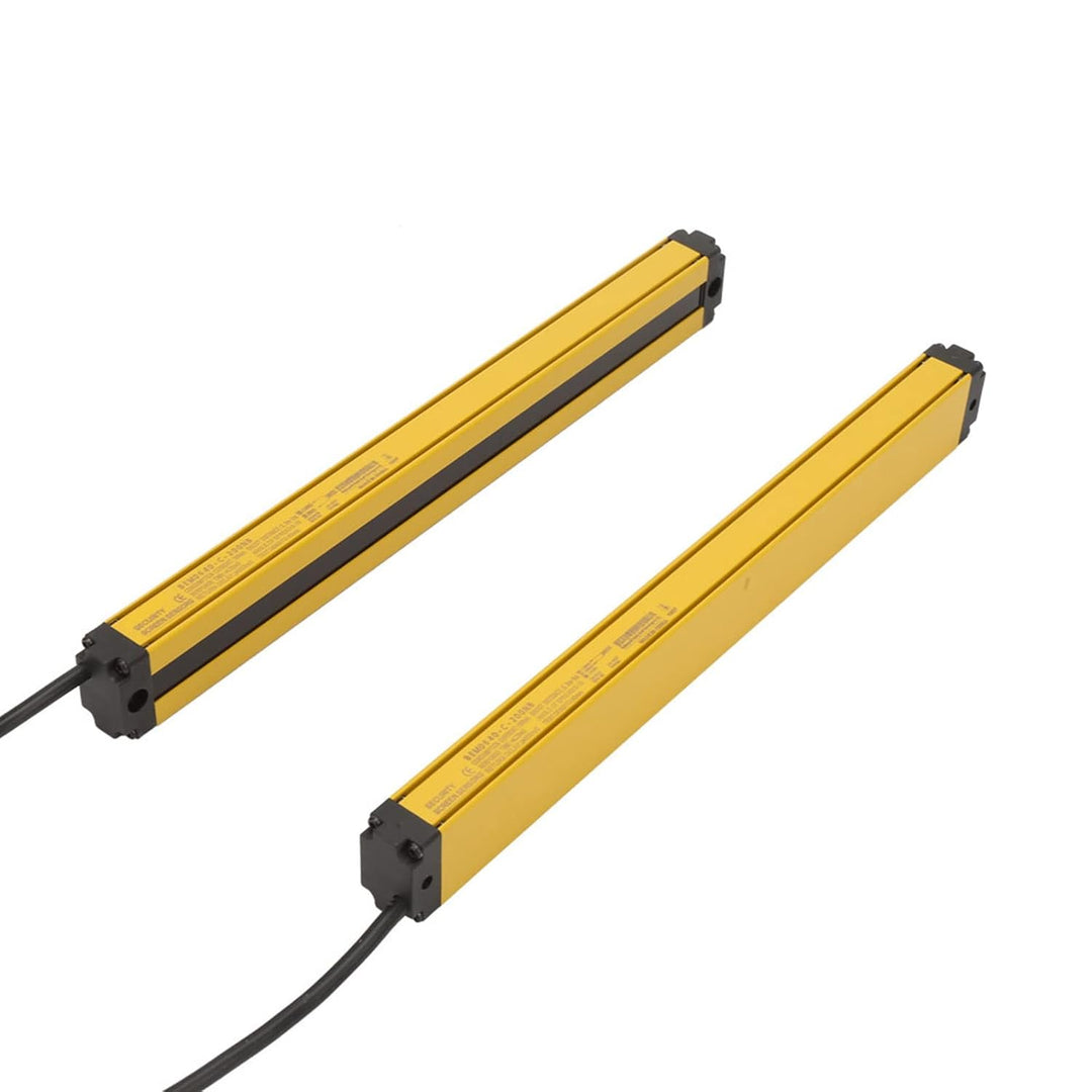 Oumefar Lichtvorhang Sicherheitsschalter Sensor, Sensor, Sensor, DC 10–30 V, Lichtgitter (6 Strahlen