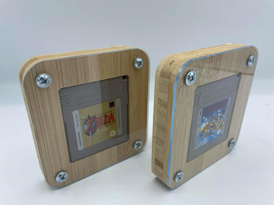 Generisch 2X Sammelrahmen Aufsteller für je 1 Nintendo Gameboy Spiel Halter Display Setzkasten