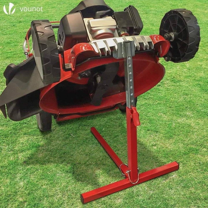 VOUNOT Hebevorrichtung für Rasenmäher, bis maximal 50 kg belastbar, Höhenverstellbar