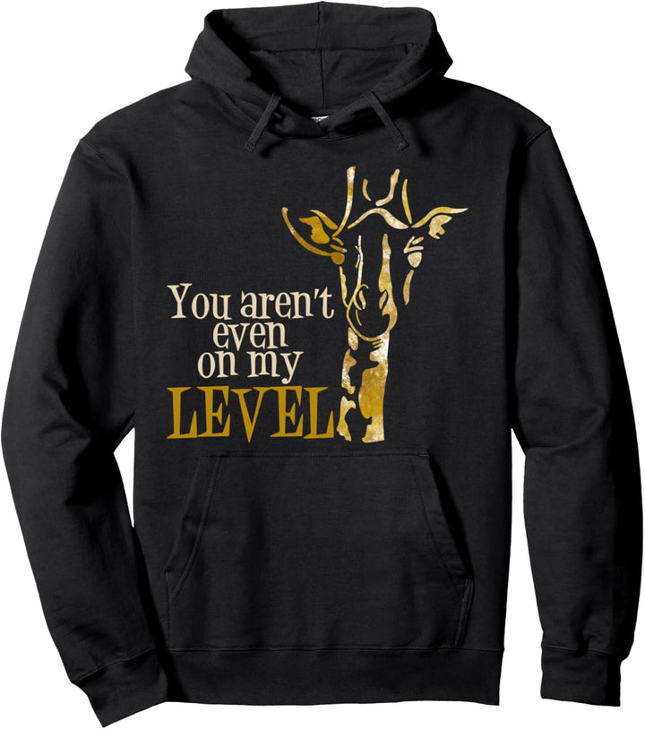 Lustiges Afrika Safari Tier Geschenk Giraffe Pullover Hoodie