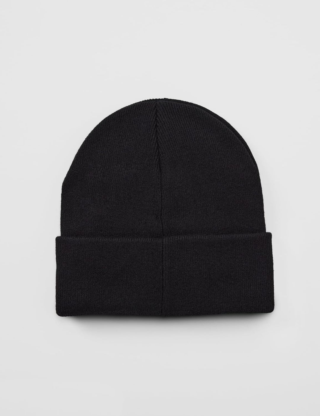 Calvin Klein Damen MONOLOGO Rubber Beanie Baby Hut, Black,