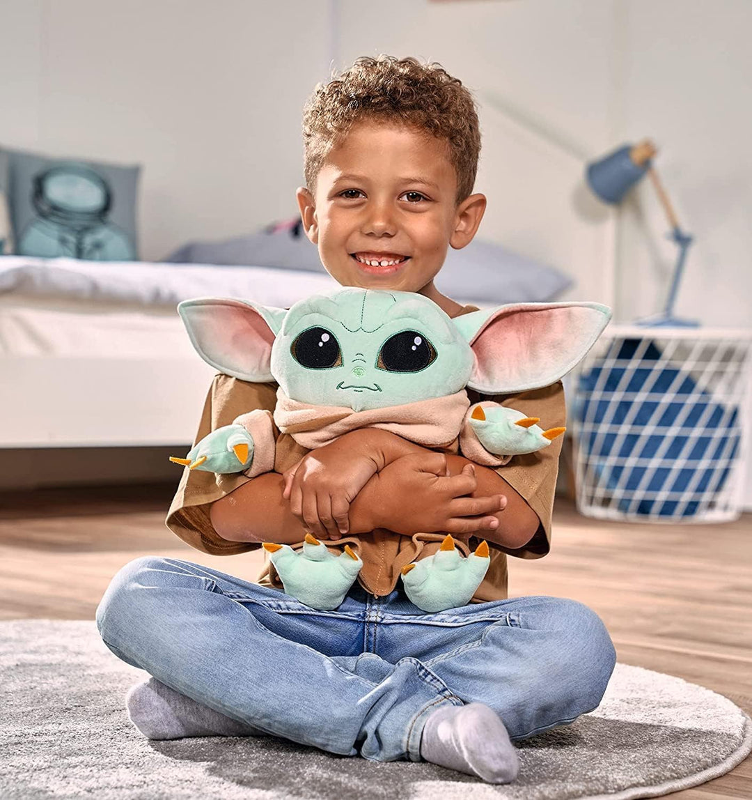 Simba 6315875802 - Mandalorian Ultimate Disney The Child Baby Yoda Plüschtier, 30 cm, in Displaybox,