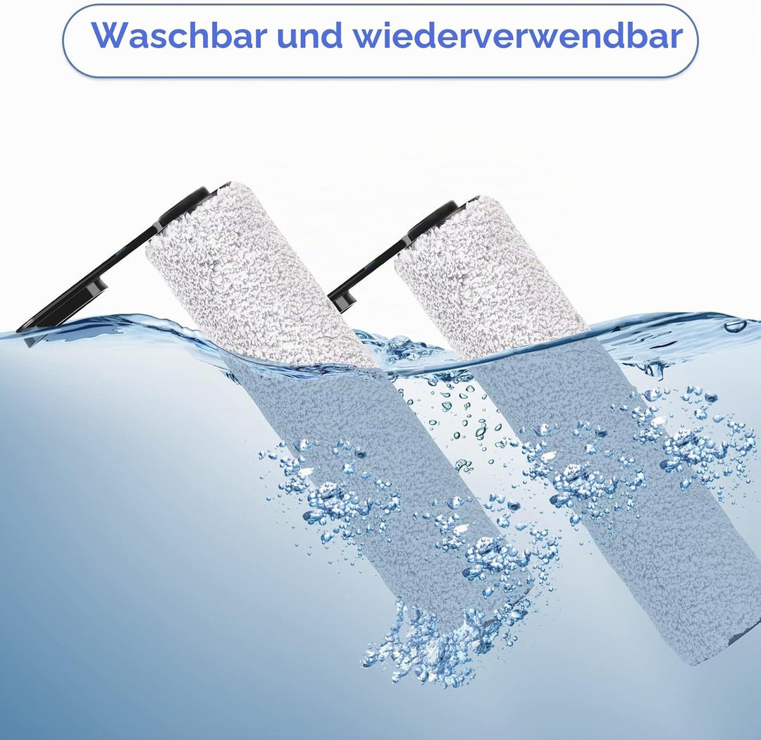 (4 Stück) Ersatz Bürstenrollen Kompatibel Mit Tineco Floor One S5/ Floor One S5 Pro/iFLOOR 5 Breeze