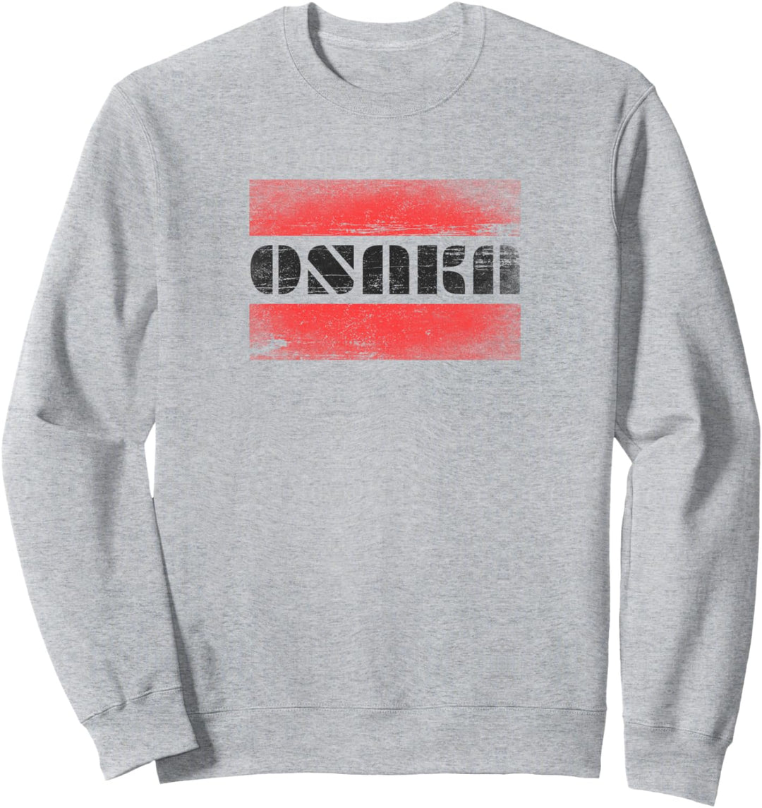 1980er Retro Japanische Osaka Sweatshirt