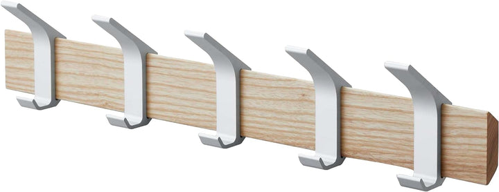 Wall coat rack - Rin - beige Silber, Silber