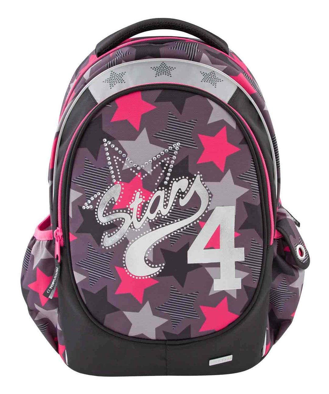 Depesche 10307 - Schulrucksack Topmodel Sterne, schwarz
