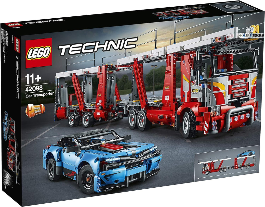 LEGO Technic 42098 - Autotransporter Frustfreie Verpackung Single, Frustfreie Verpackung Single