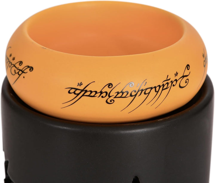 Elbenwald Herr der Ringe Duftlampe im Der Eine Ring Design 2-teilig 9 x 10,5 x 9 cm aus Steingut sch