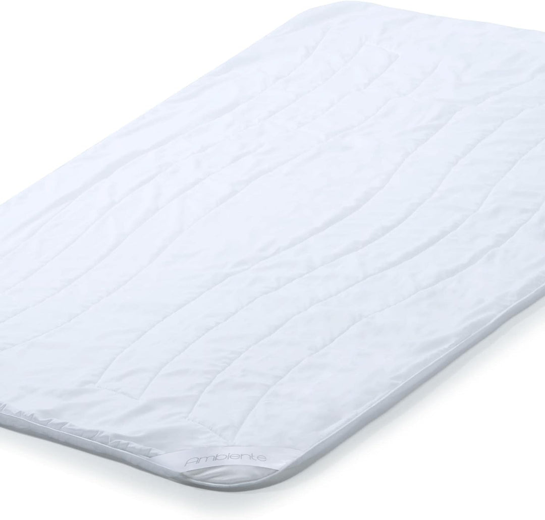 aqua-textil Ambiente Ganzjahres Steppbettdecke 200 x 220 cm Mikrofaser Steppdecke atmungsaktiv Winte