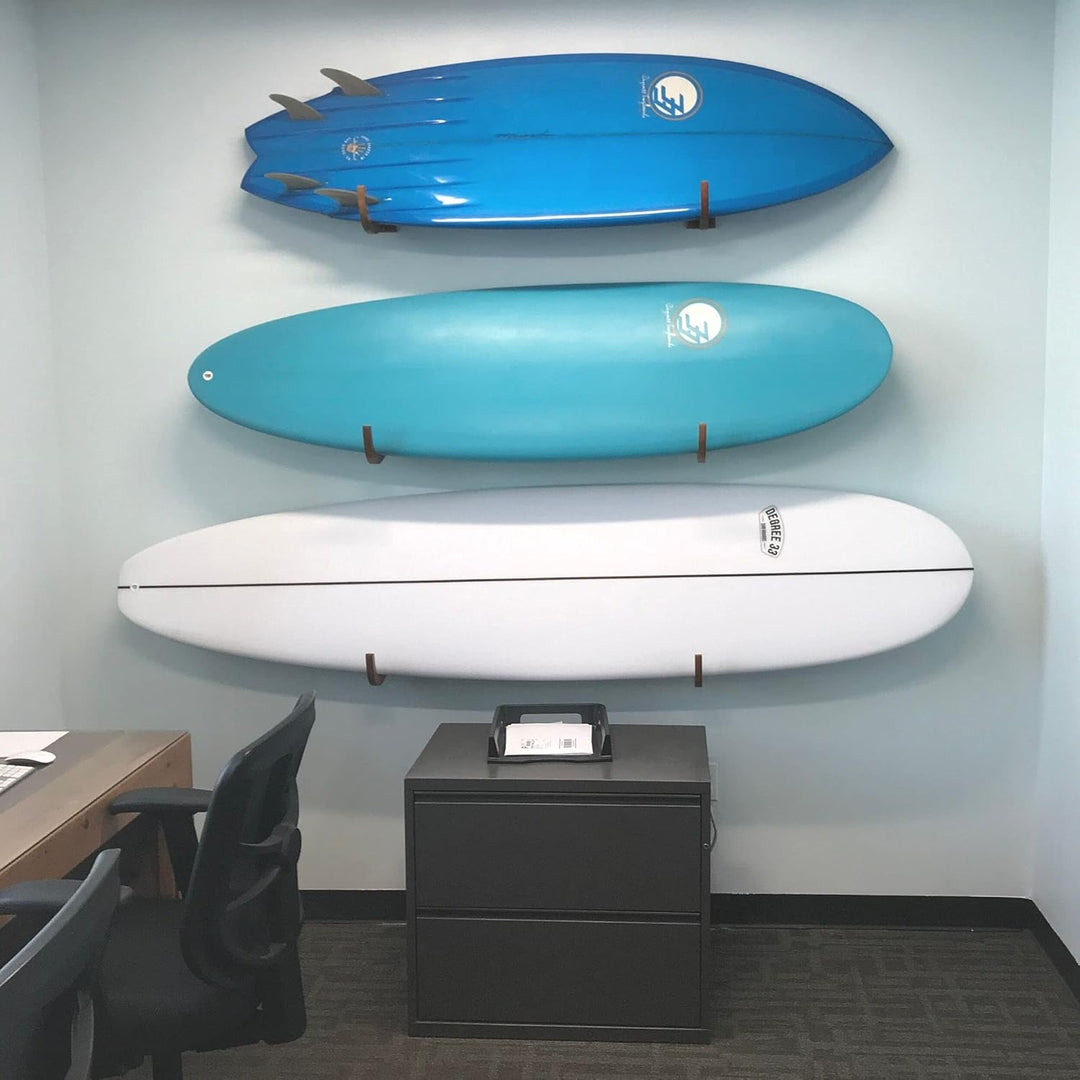 Cor Surf Surfbrett Wand für Longboards und Shortboards funktioniert Indoor und Outdoor-Display - Aus