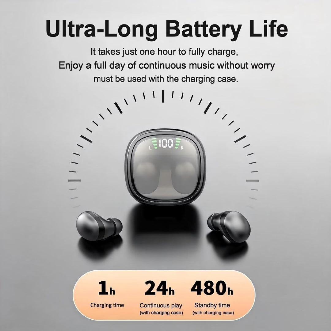Unsichtbare Kopfhörer Mini in Ear Kopfhörer Bluetooth Schlafkopfhörer Seitenschläfer Schlaf Kopfhöre