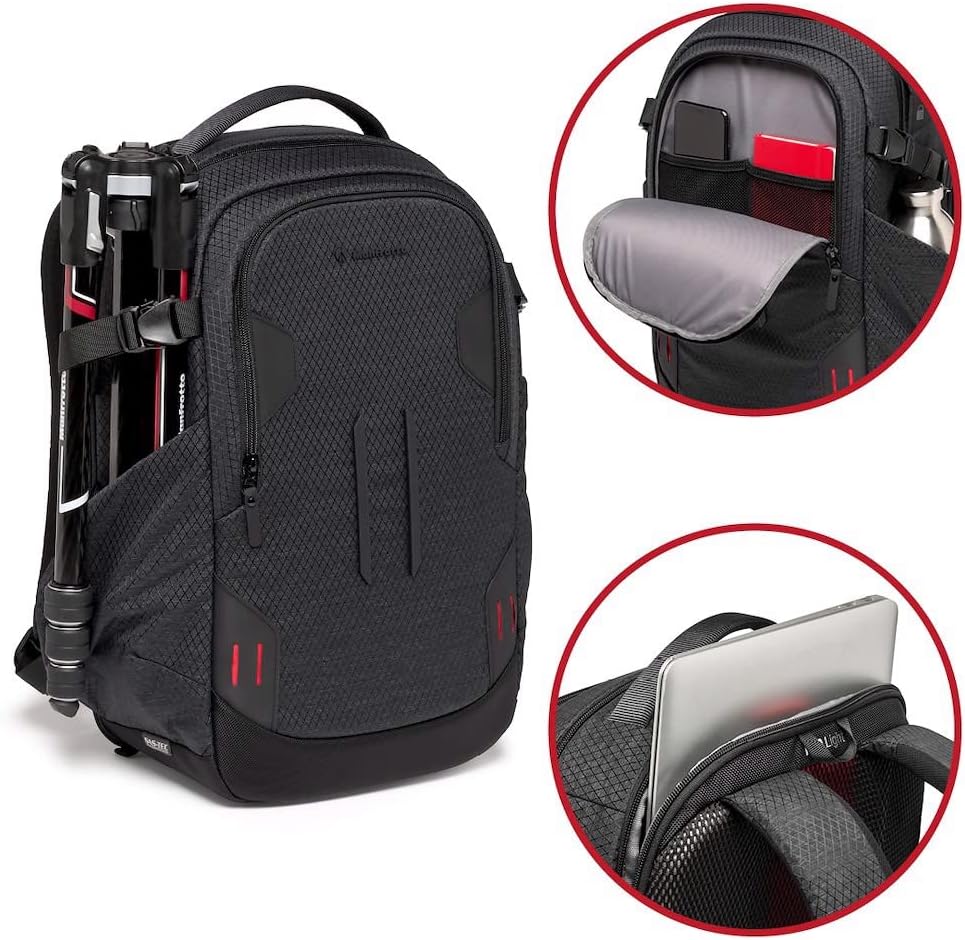 Manfrotto PRO Light Flexloader L, Profi-Rucksack für Kameras, Erweiterbare Tasche für 3-Achsen-Gimba