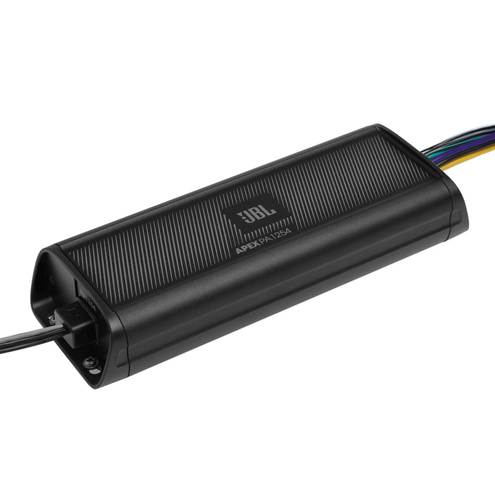 JBL APEX PA1254-4 Kanal Verstärker 1250 Watt - Ultrakompakter und Leistungsstarker Auto & Boot Mini
