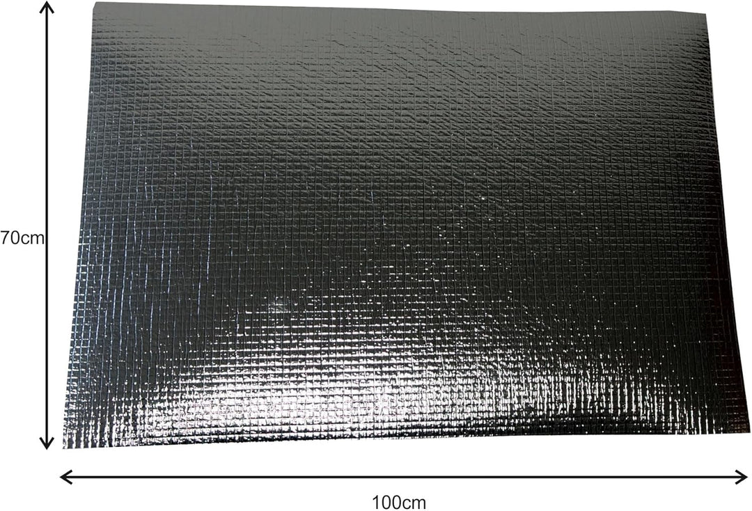TROCELLEN Kit 4 wärmereflektierende Paneele für Heizkörper [70 x 100 cm, Dicke 3 mm] wärmereflektier