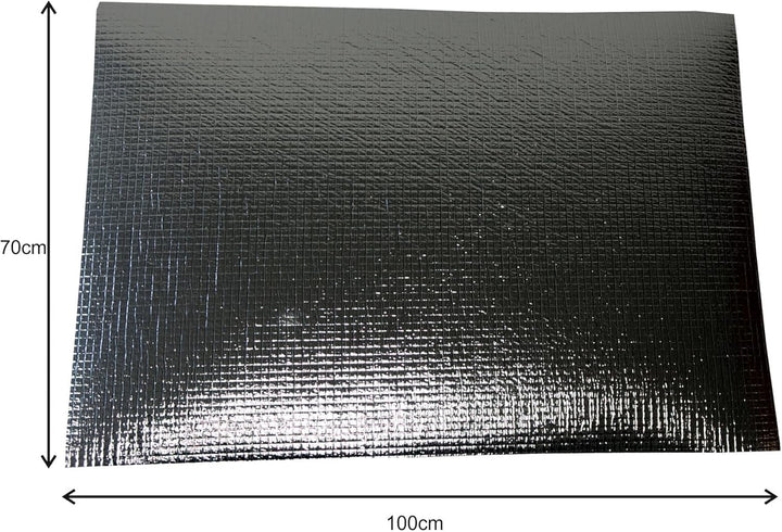 TROCELLEN Kit 4 wärmereflektierende Paneele für Heizkörper [70 x 100 cm, Dicke 3 mm] wärmereflektier
