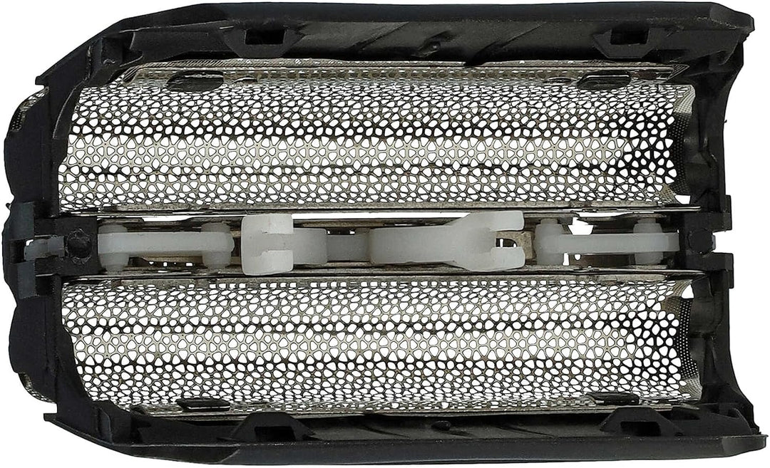 vhbw Doppelscherfolie Ersatz für Braun 51B, 51S für Elektrorasierer - Typ 51B + Rahmen, schwarz/silb